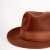 Borsalino Fedora The Bogart Cut 7 Detailansicht