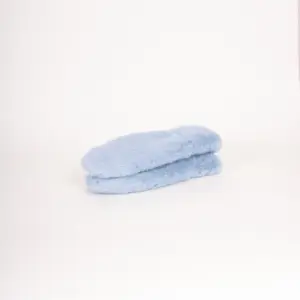 Kama Fäustlinge Fake Fur Hellblau