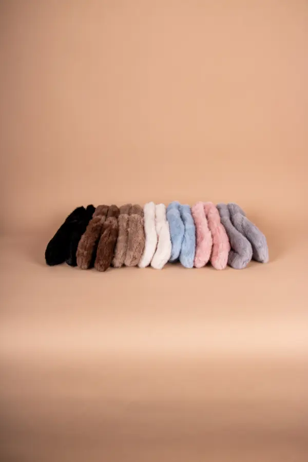 Kama Fäustlinge Fake Fur Alle Farben