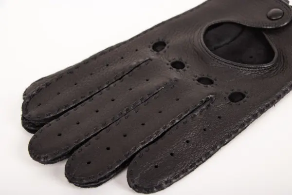 Roeckl Lederhandschuhe Toronto Autofahrer schwarz