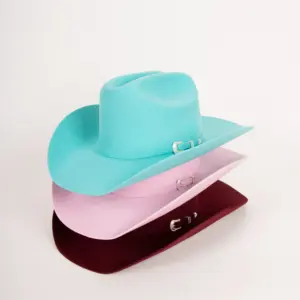 Bailey Lightning 4x Westernhut alle Farben aufeinander gestapelt