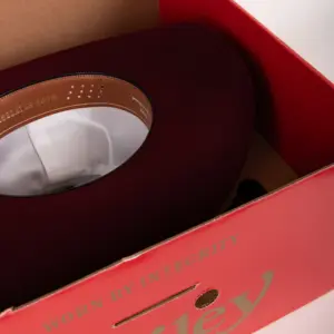 Bailey Lightning 4x Cowboyhut in Bordeau Rot in Hutschachtel