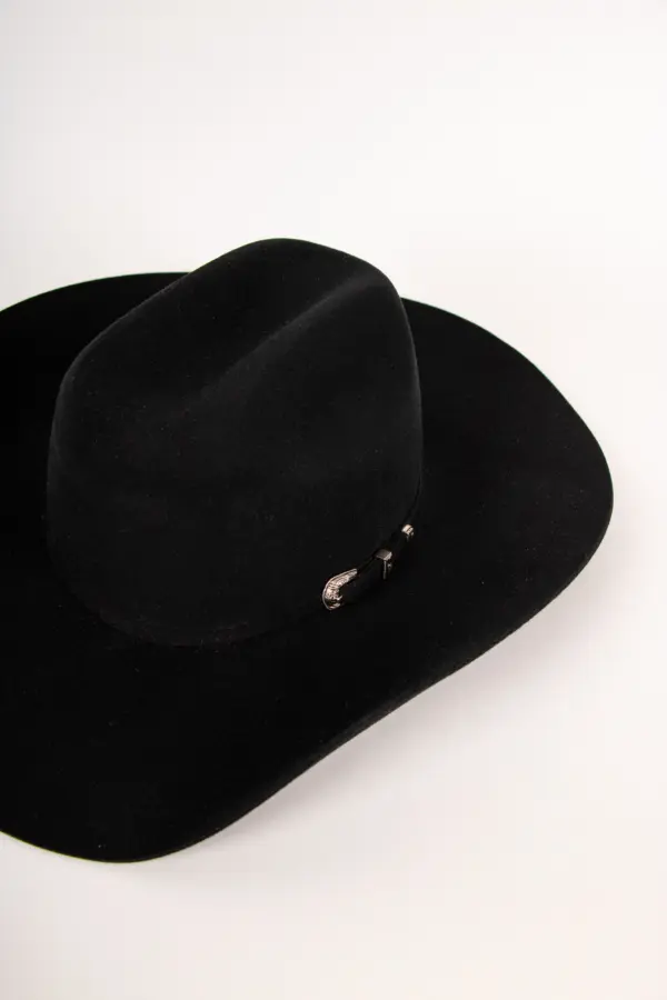 Bailey Luzerne Western Hat Bailey Luzerne Western Hat Schwarz Detail Hutband
