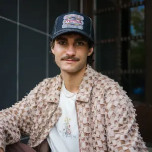 Stetson Trucker Cap Lightning Denim