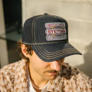 Stetson Trucker Cap Lightning Denim
