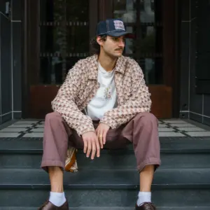 Stetson Trucker Cap Lightning Denim