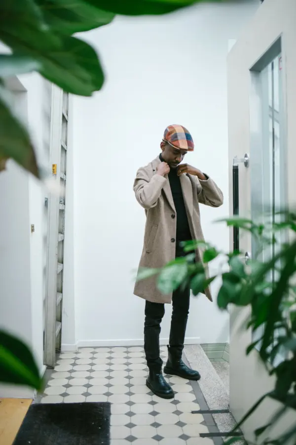 City Sport Luc Schurwolle Kariert