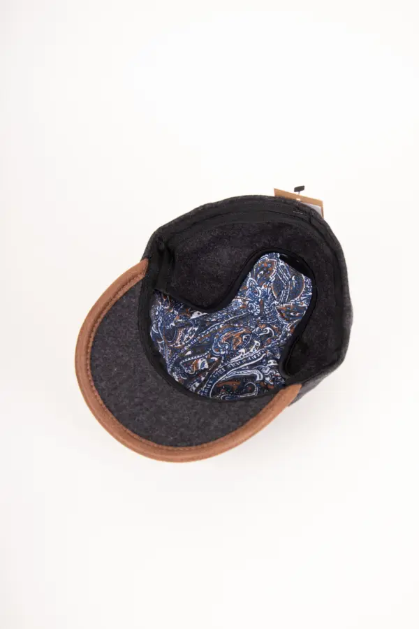 Fiebig Baseballcap Schurwolle Ohrenklappen Fiebig Baseballcap Schurwolle Ohrenklappen Bordeaux