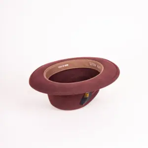 JJ Hats Fedora Lite Felt Bordeaux