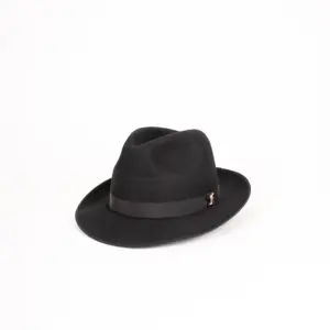 Fléchet Chazelle Fedora Haarfilz Schwarz