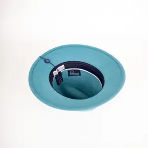 Panizza Delia mit abgenähtem Rand Petrol