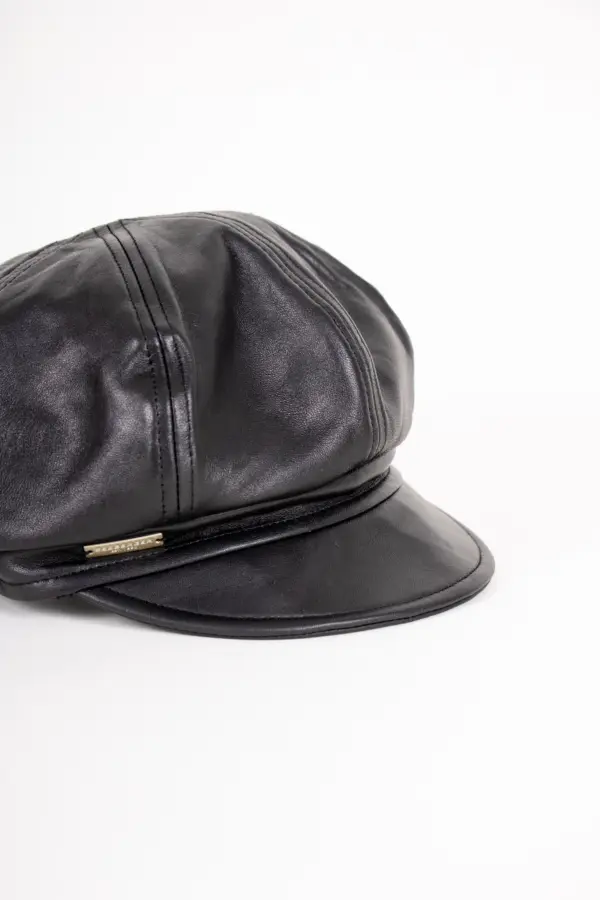 Seeberger Ballonmütze Leder