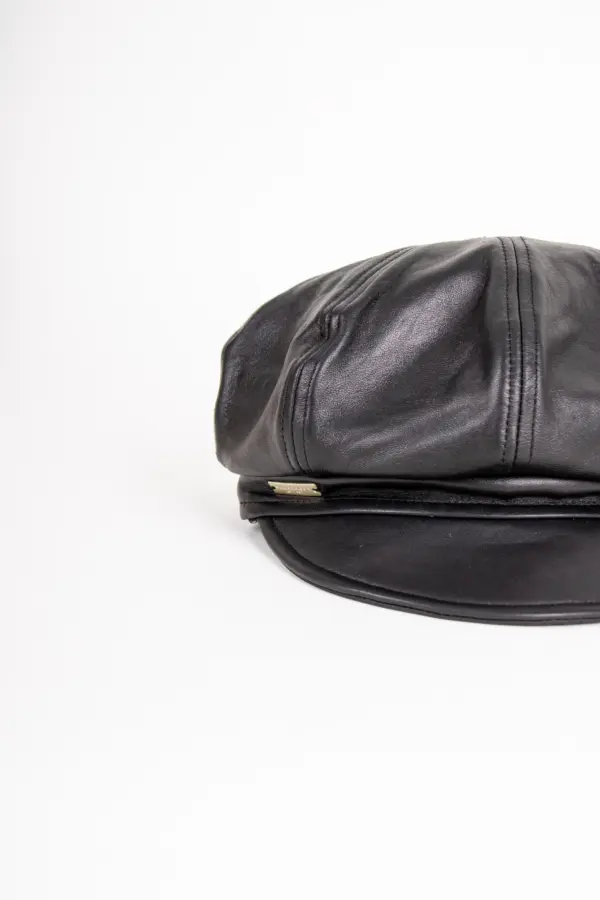 Seeberger Ballonmütze Leder