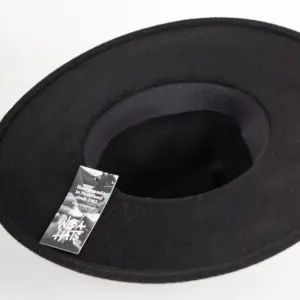 Webahats Isa Velourfilzhut Schwarz