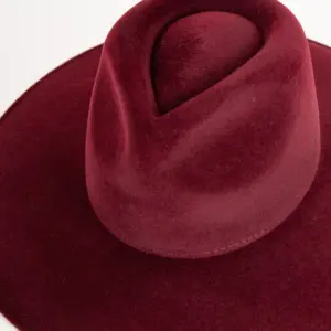 Webahats Isa Velourfilzhut Bordeaux