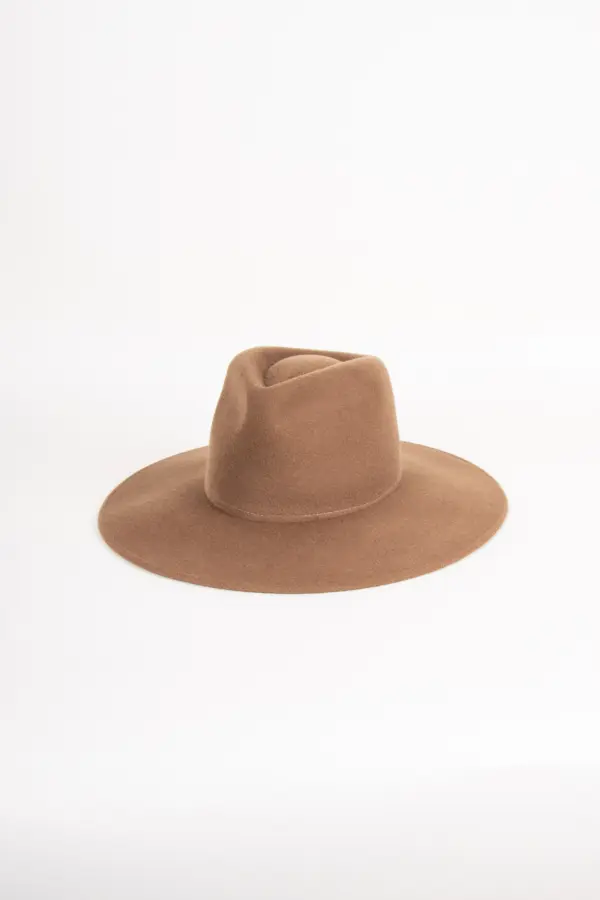 Webahats Isa Velourfilzhut Camel