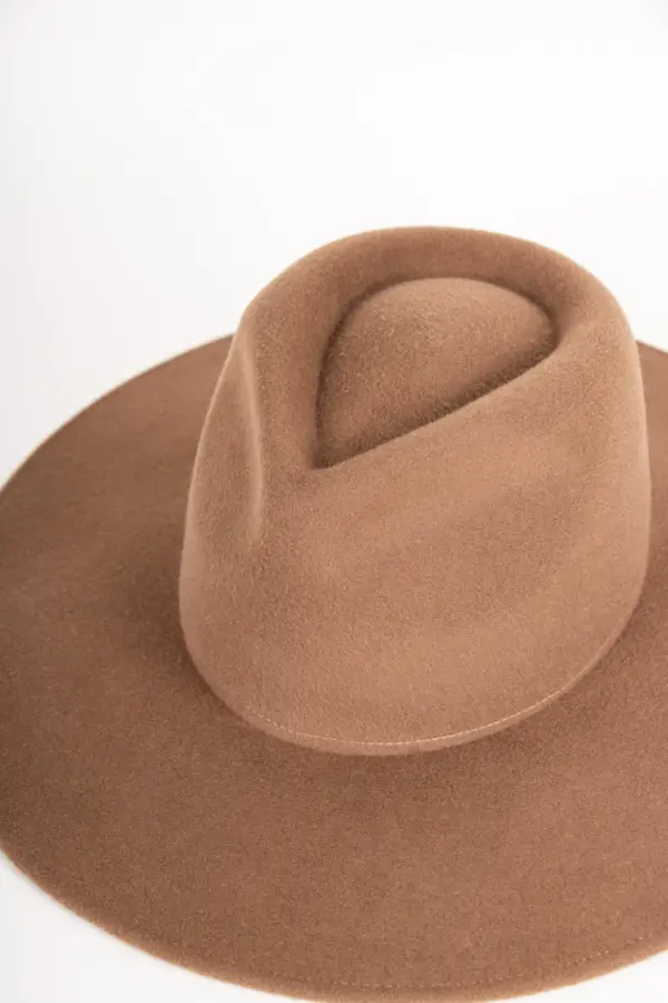 Webahats Isa Velourfilzhut Camel