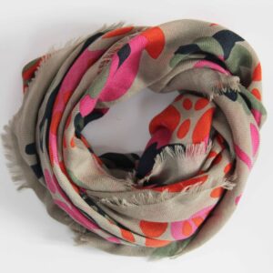 Les Belles Vagabondes Carré Laine Girandole