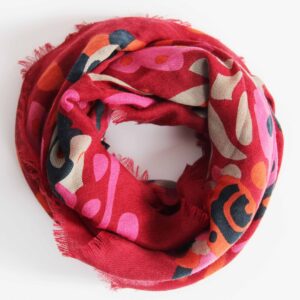 Les Belles Vagabondes Carré Laine Girandole