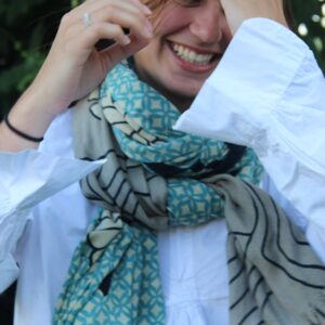 Les Belles Vagabondes Echarpe XL Origami