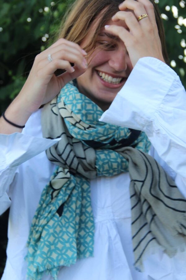 Les Belles Vagabondes Echarpe XL Origami