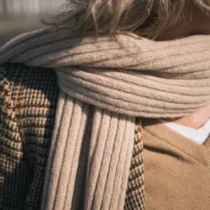 Grote Strickschal Kaschmir Recycelt