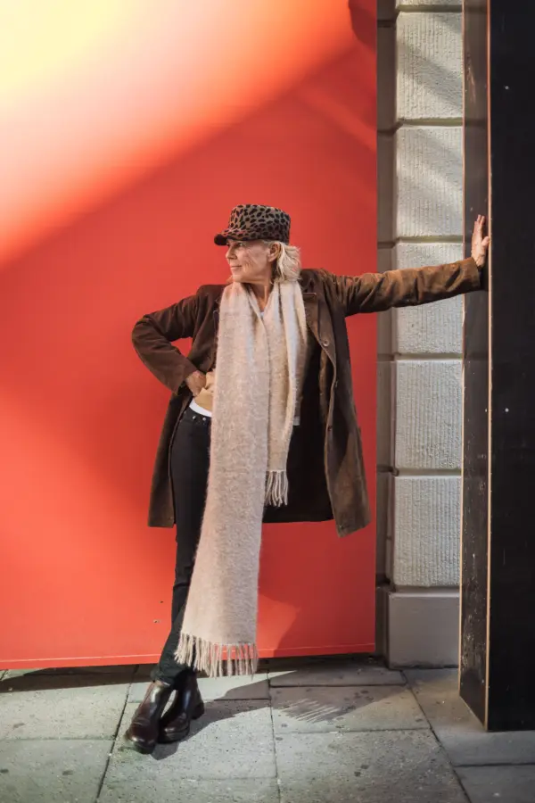 Bedacht Morwen Filzcap und Seeberger Cashmere Schal