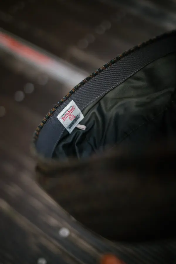 JJ Hats 8-Panel Cap Harris Tweed