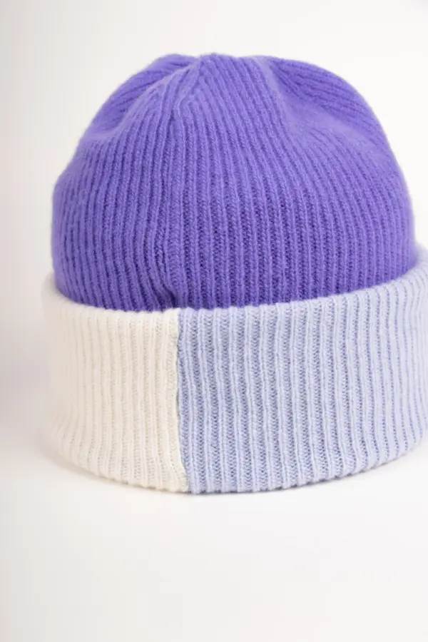 Grote Strickmütze Farbmix extrafein