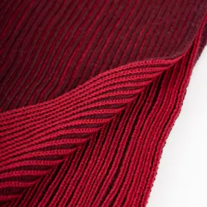 Grote Strickschal Merino zweifarbig