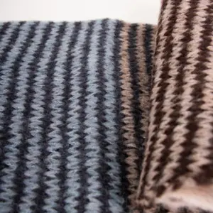 Grote Strickschal Wollmix bunt