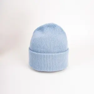 Grote Umschlagmütze aus recycled Kaschmir