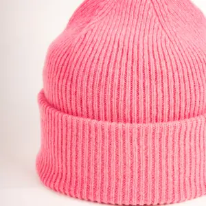 Grote Umschlagmütze aus recycled Kaschmir