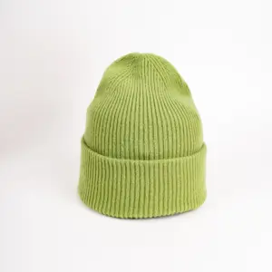 Grote Umschlagmütze aus recycled Kaschmir