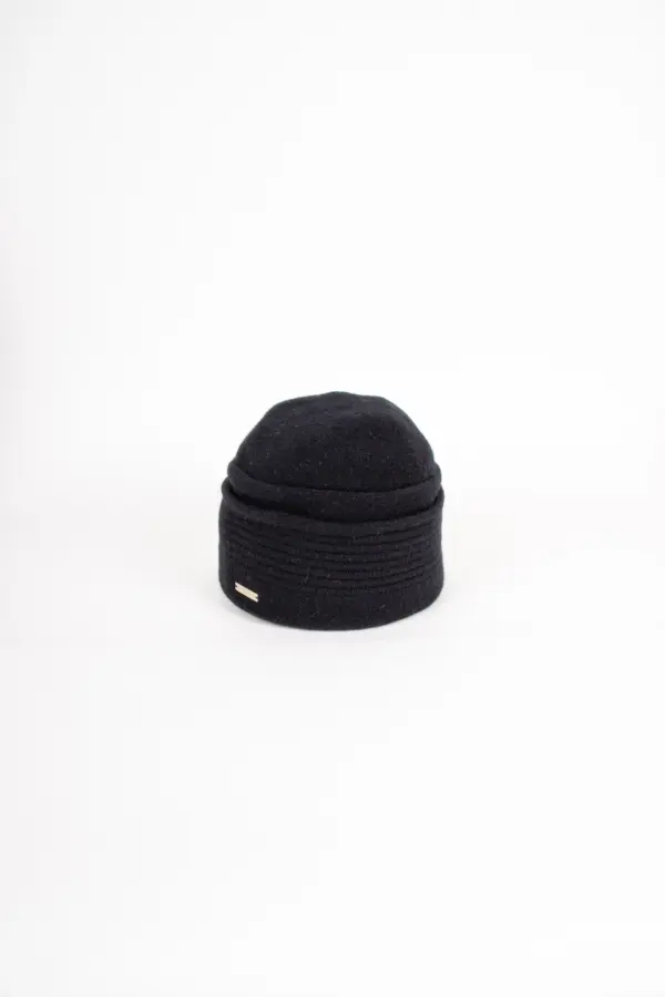 Seeberger Toque aus Wollwalk