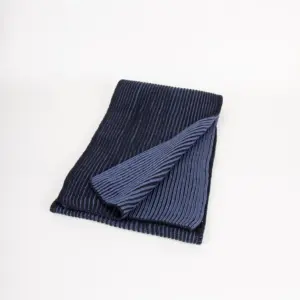 Grote Strickschal Merino zweifarbig