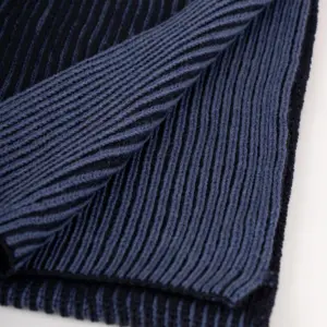 Grote Strickschal Merino zweifarbig