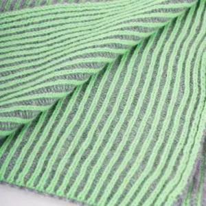 Grote Strickschal zweifarbig Extrafein