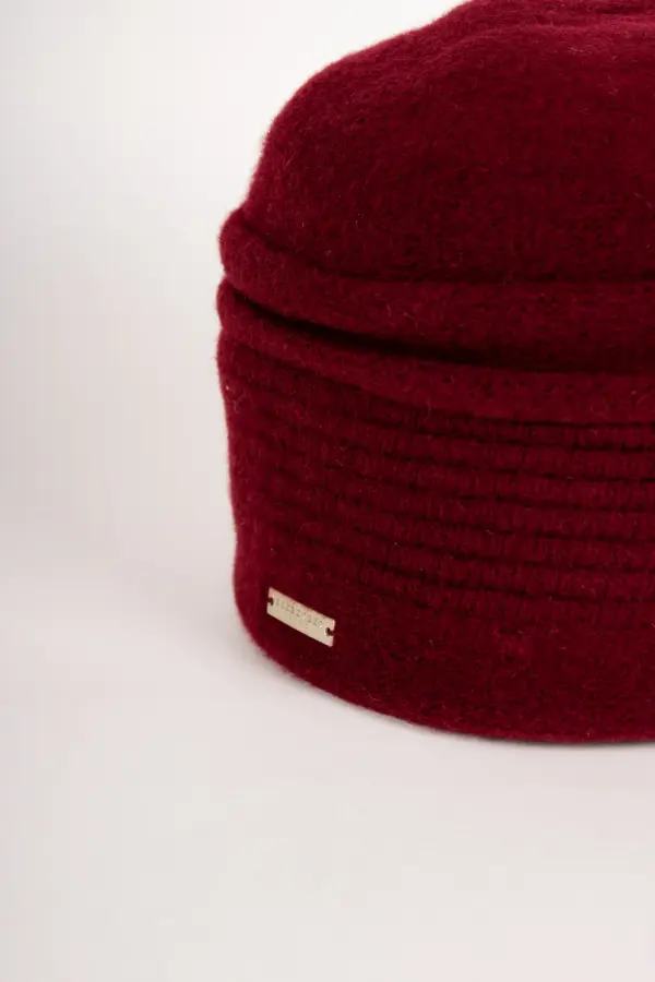 Seeberger Toque aus Wollwalk