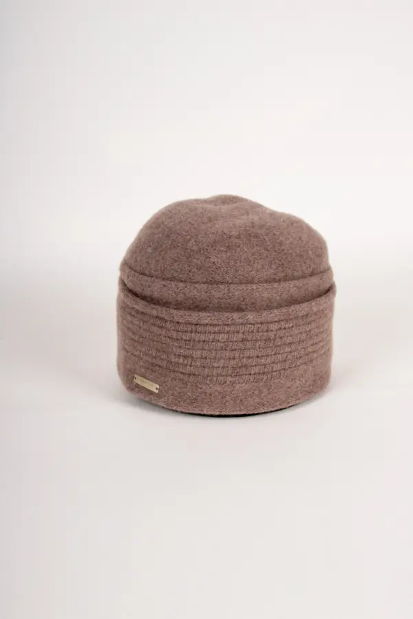 Seeberger Toque aus Wollwalk