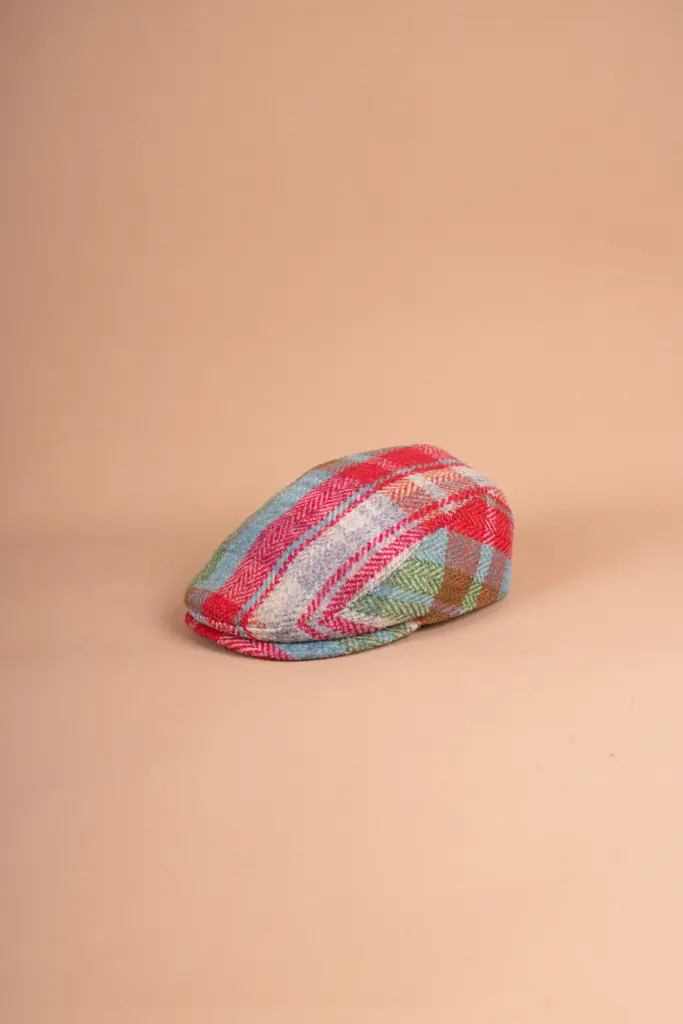 Bullani Sportmütze Harris Tweed bunt