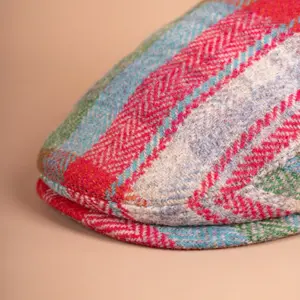 Bullani Sportmütze Harris Tweed bunt