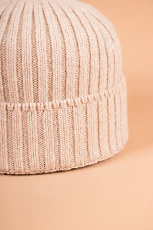 Grote Strickmütze Kaschmir Recycelt