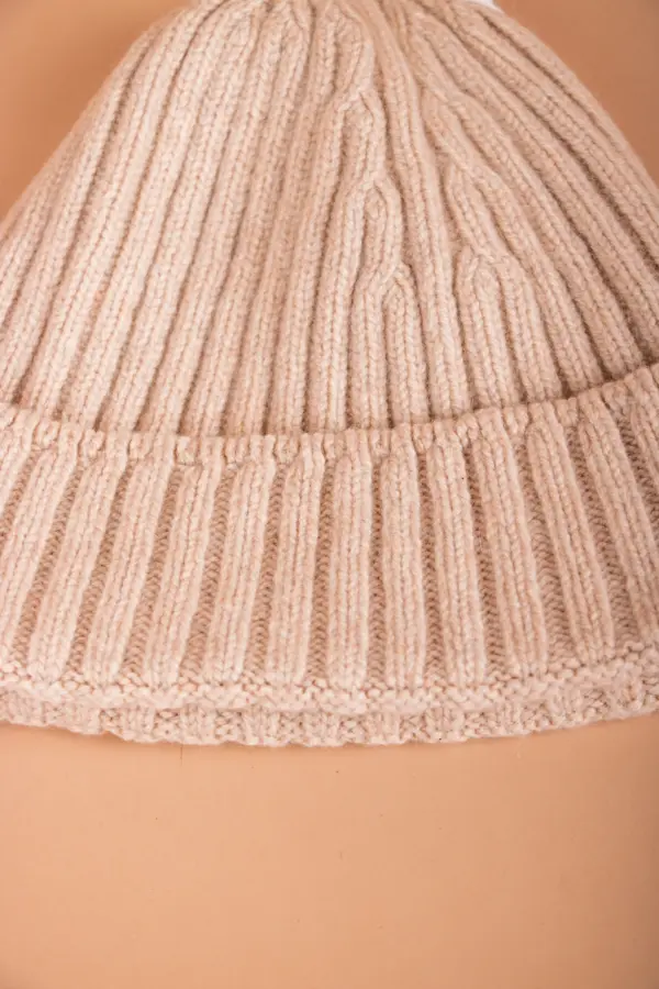 Grote Strickmütze Kaschmir Recycelt