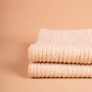 Grote Strickschal zweifarbig