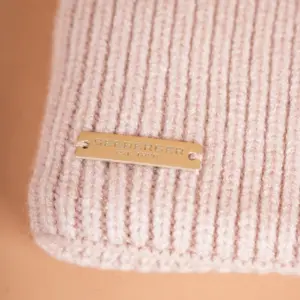 Seeberger Strickmütze Umschlag mit Futter