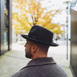 Stetson Fedora Woolfelt Suede