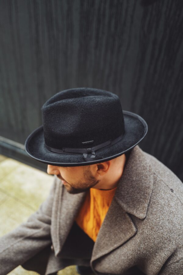 Stetson Fedora Woolfelt Suede