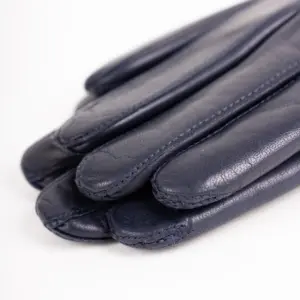 Szendelbacher Damen Lederhandschuh gerafft