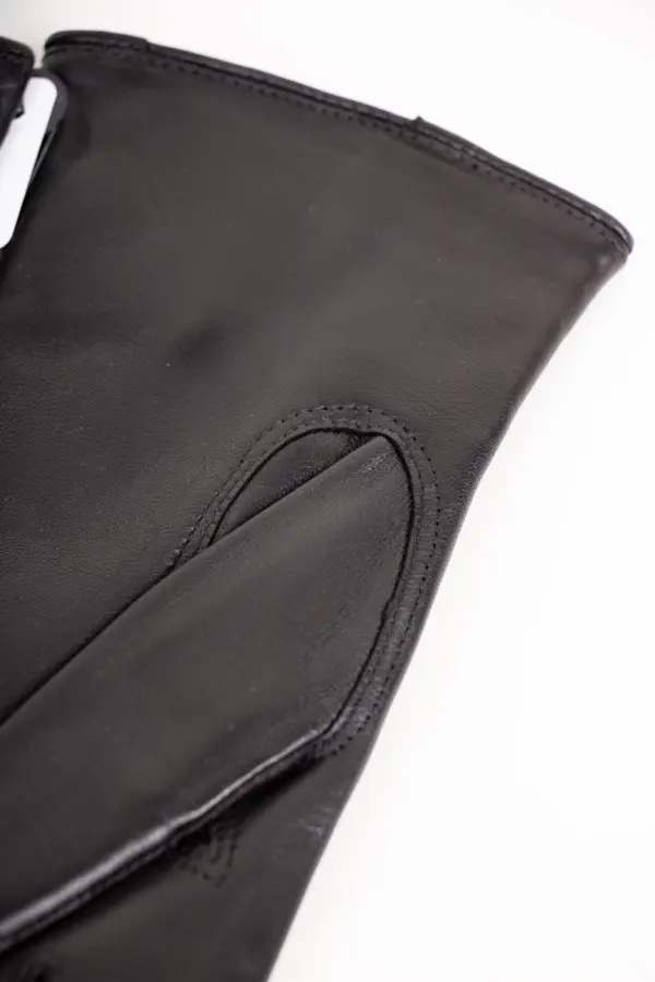 Szendelbacher Damen Lederhandschuh gerafft